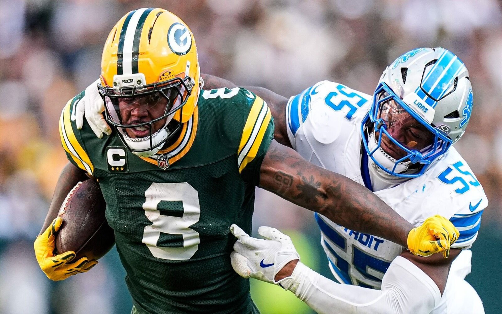 Jayden Daniels Packers pass rush