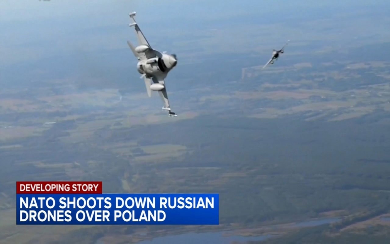 Poland Russia drone incursion